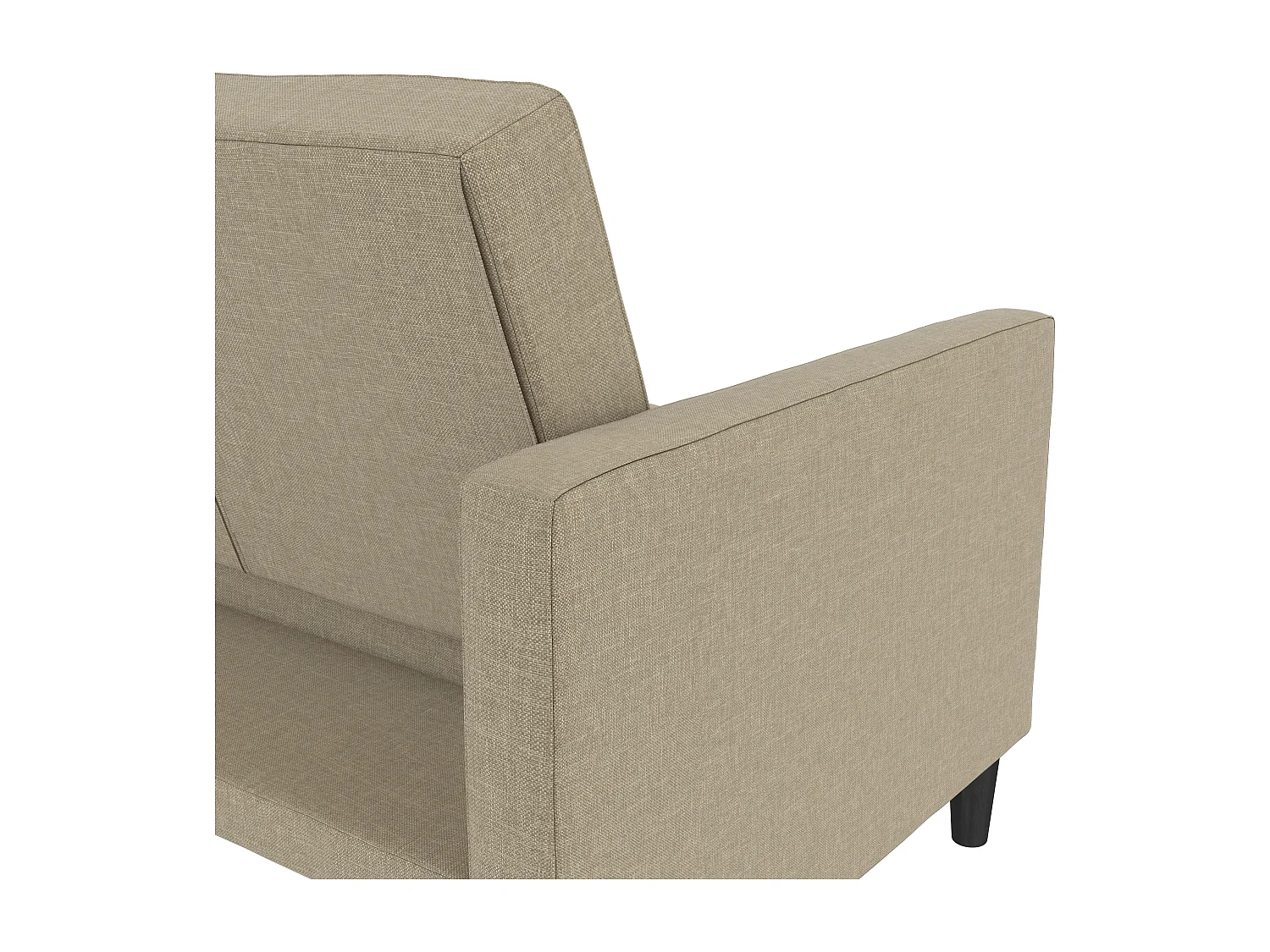 Presley | Canapé-lit 3 places en lin cappuchino