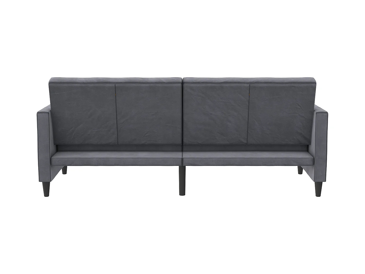 Celine | Canapé convertible 3 places en velours anthracite