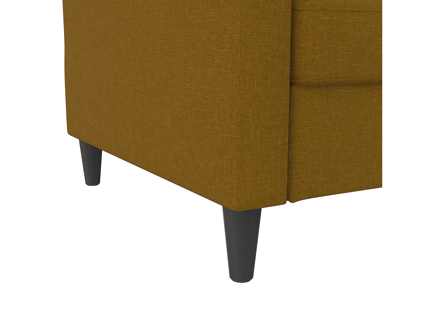 Hartford | Canapé convertible 3 places en lin curry