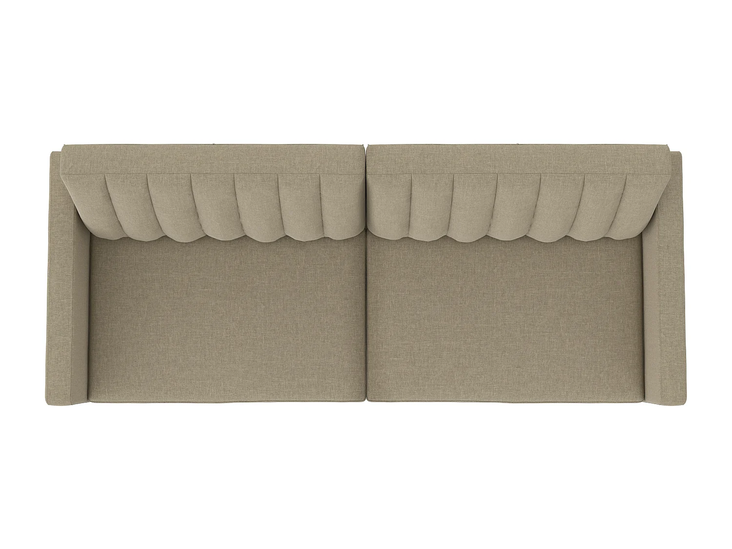 Celine | Canapé-lit 3 places en lin cappuchino