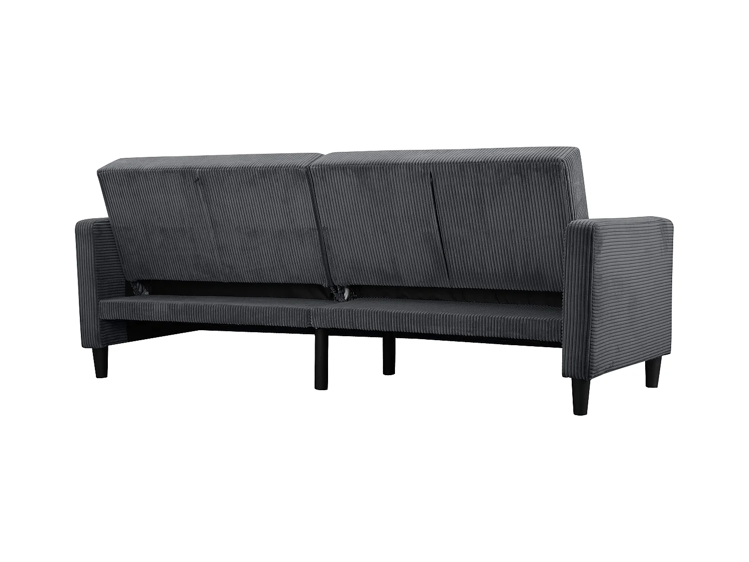 Hartford II | Slaapbank 3 zits in antraciet