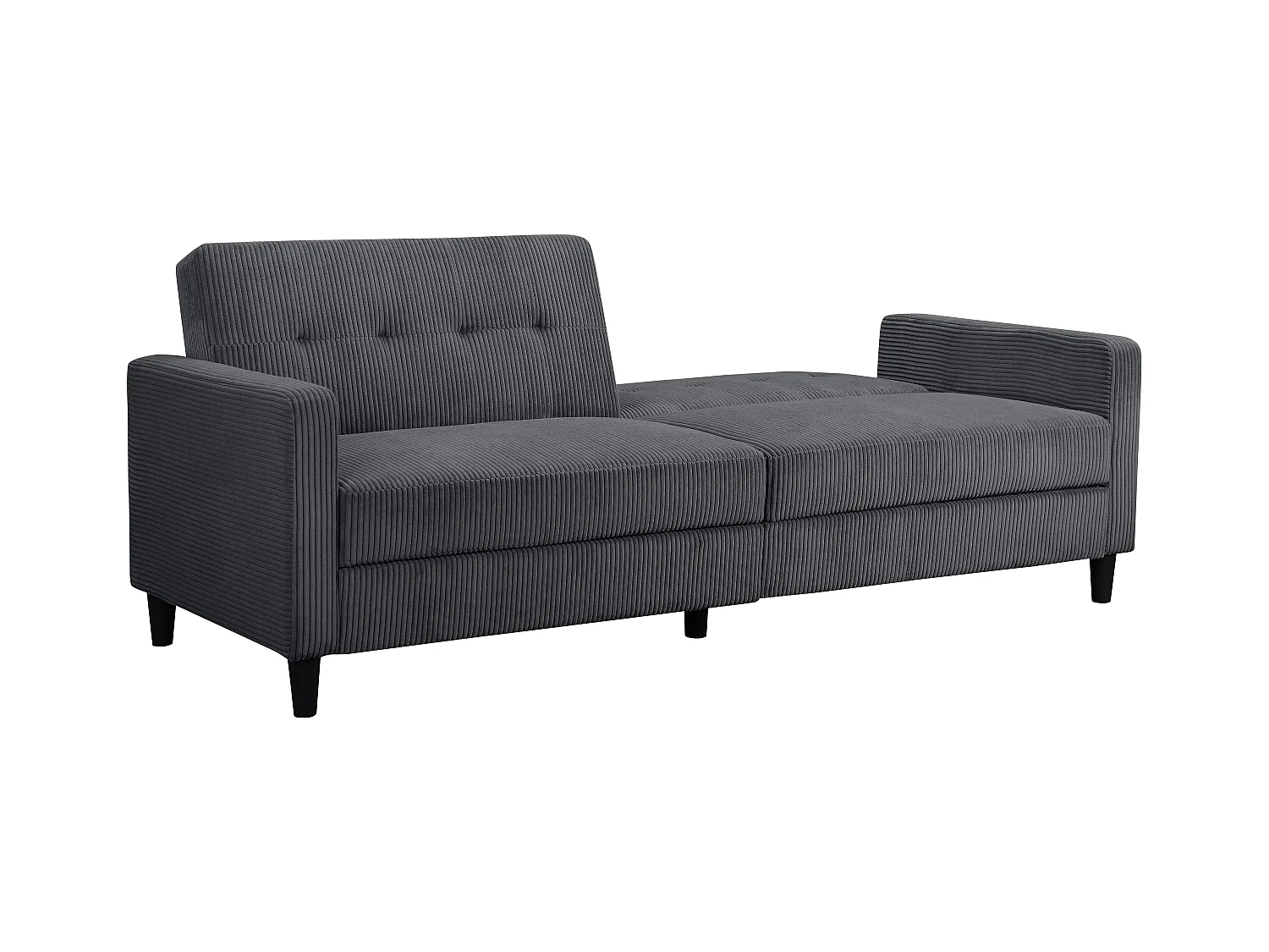 Hartford II | Slaapbank 3 zits in antraciet