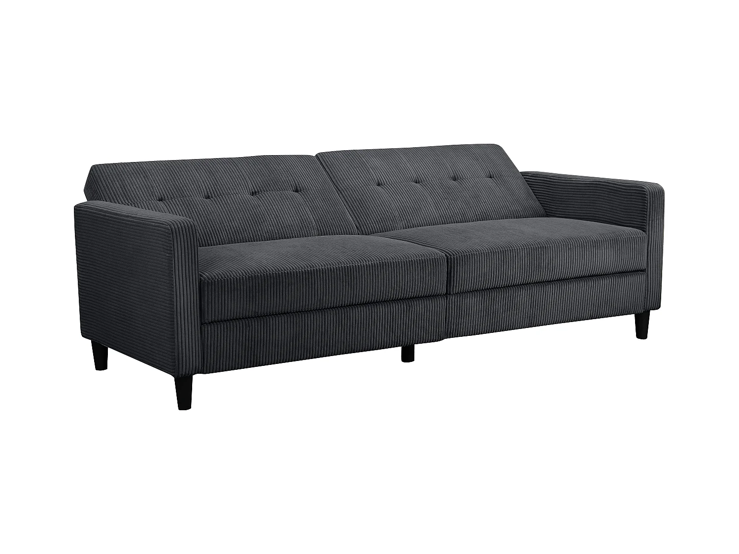 Hartford II | Slaapbank 3 zits in antraciet