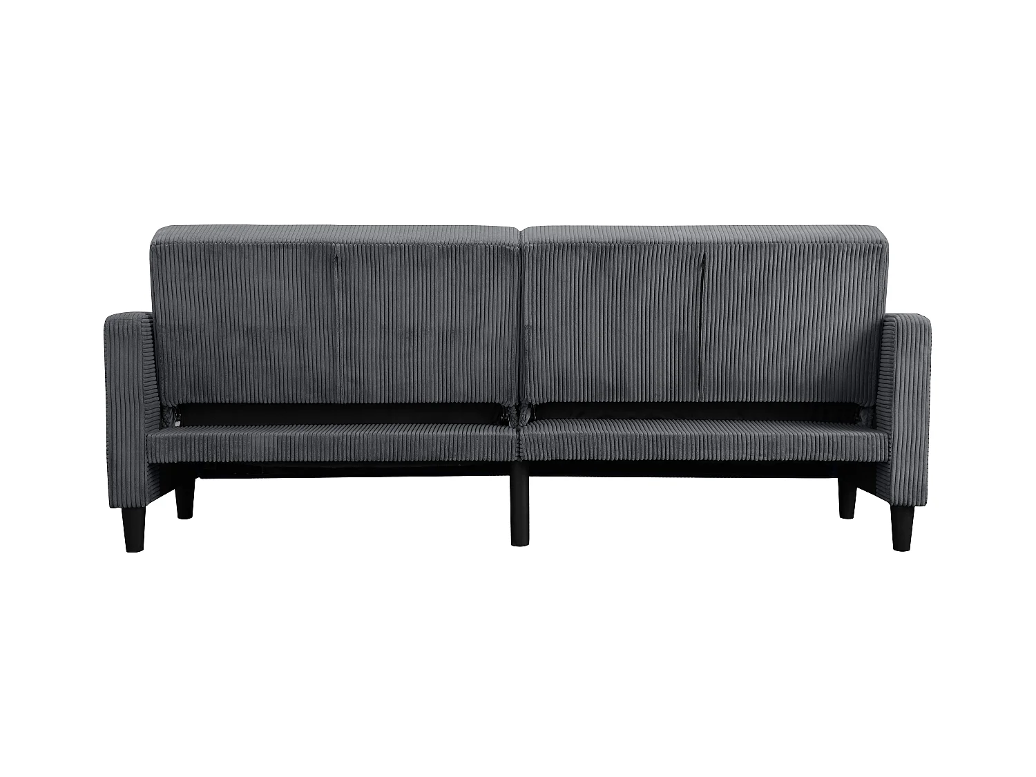 Hartford II | Slaapbank 3 zits in antraciet