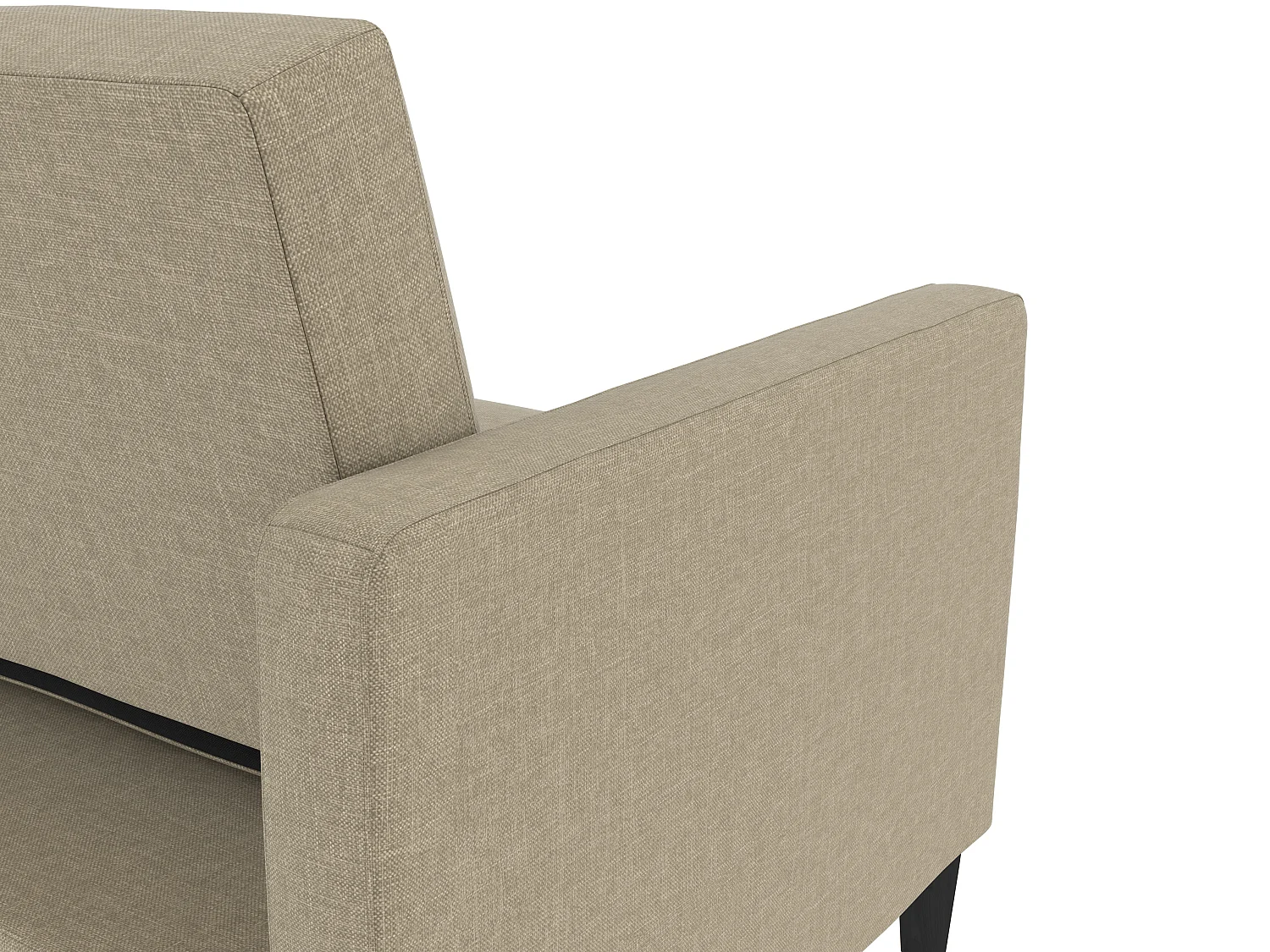 Celine | Canapé-lit 3 places avec méridienne en lin cappuchino