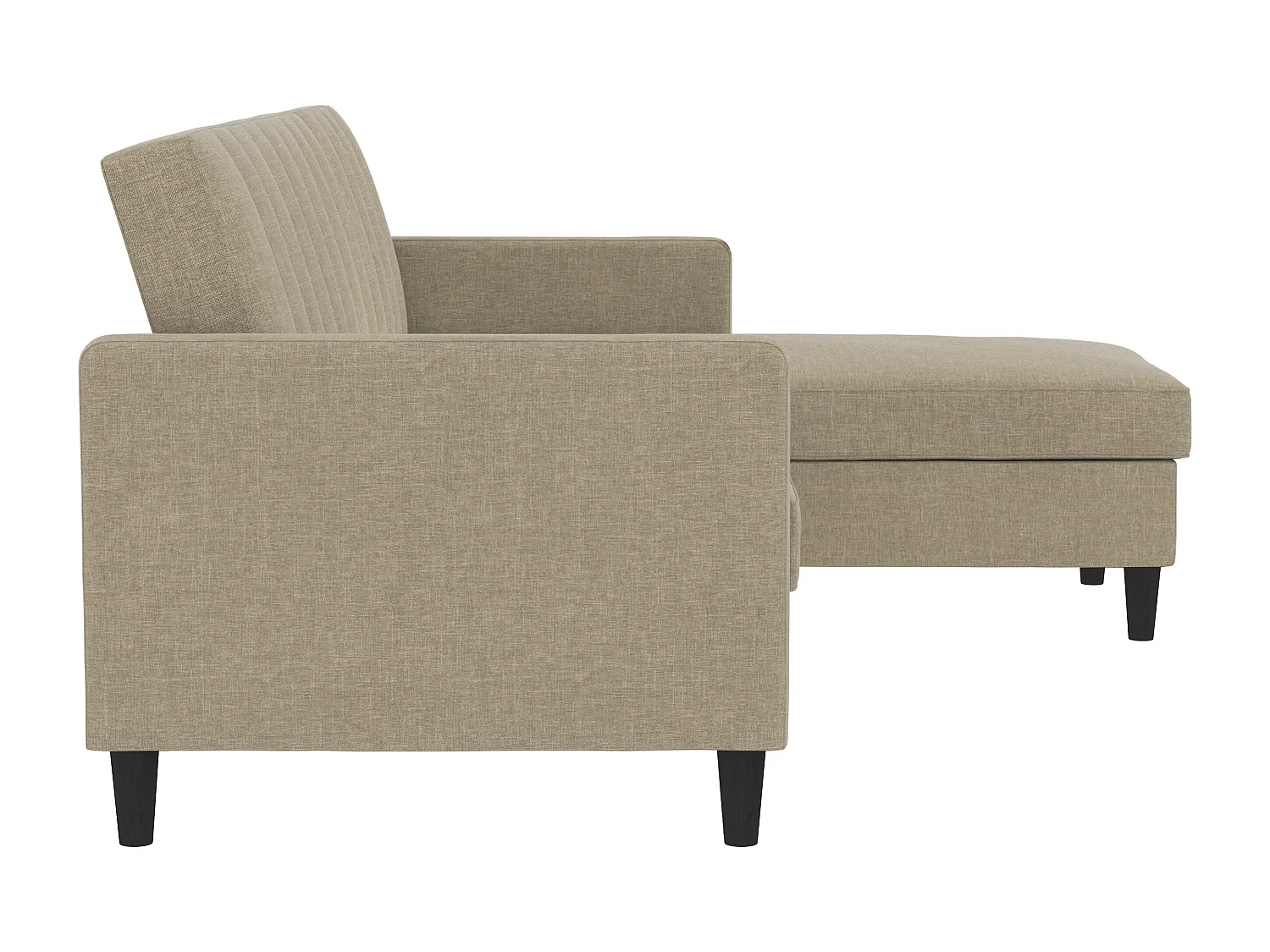 Celine | Canapé-lit 3 places avec méridienne en lin cappuchino