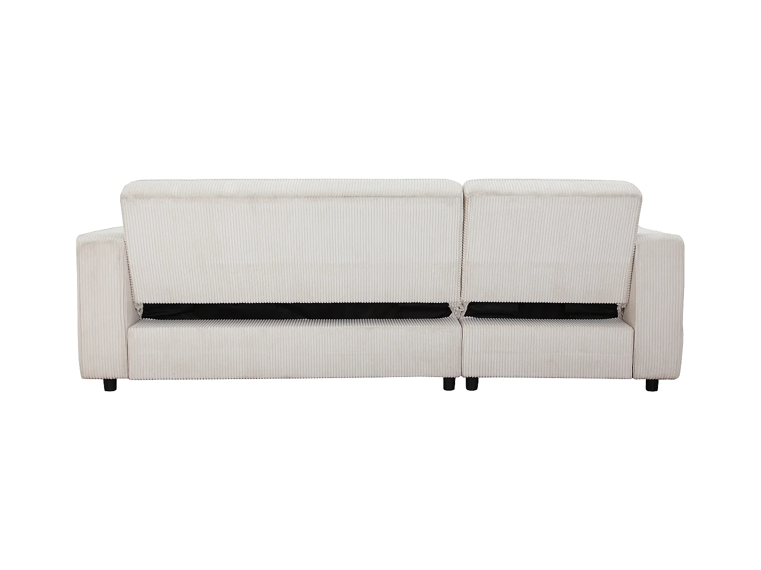Allie | Sofabed L-Shape en tissu crème