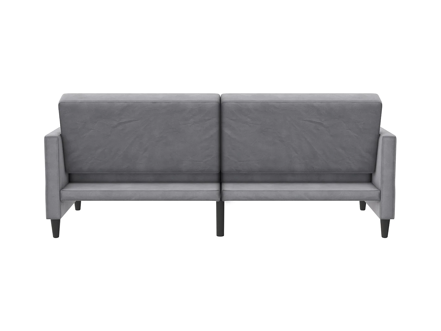Hartford | Canapé convertible 3 places en velours gris