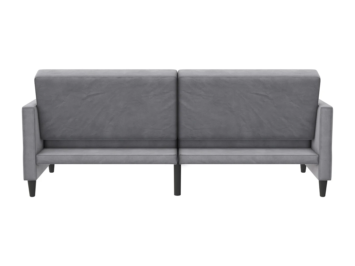 Hartford | Canapé convertible 3 places en velours gris