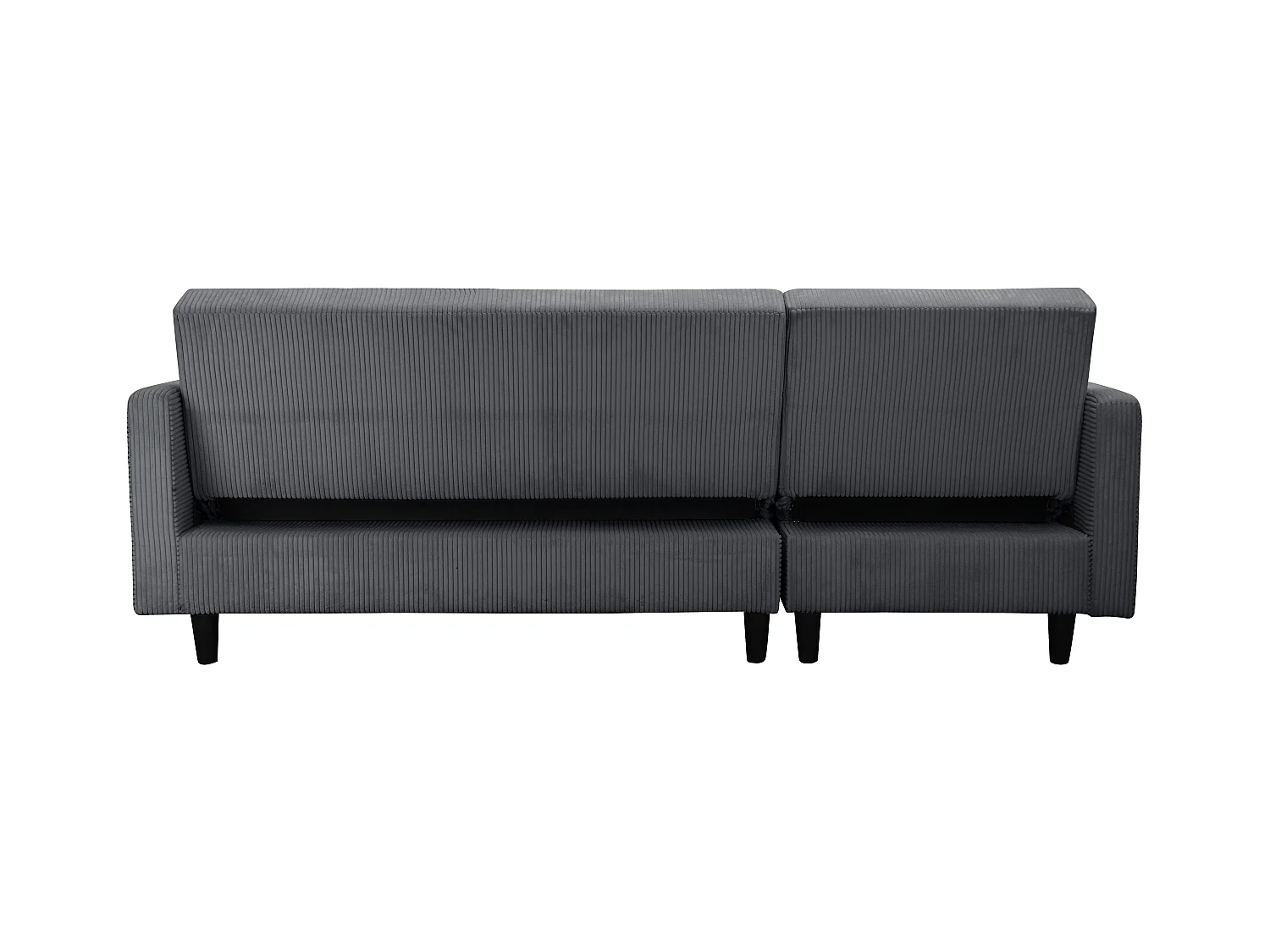 Hartford II | Slaapbank met opbergruimte in Antraciet