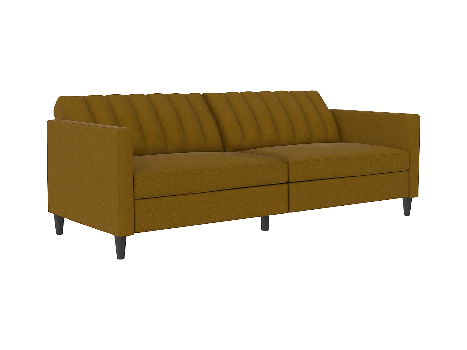 Celine | Canapé convertible 3 places en lin curry