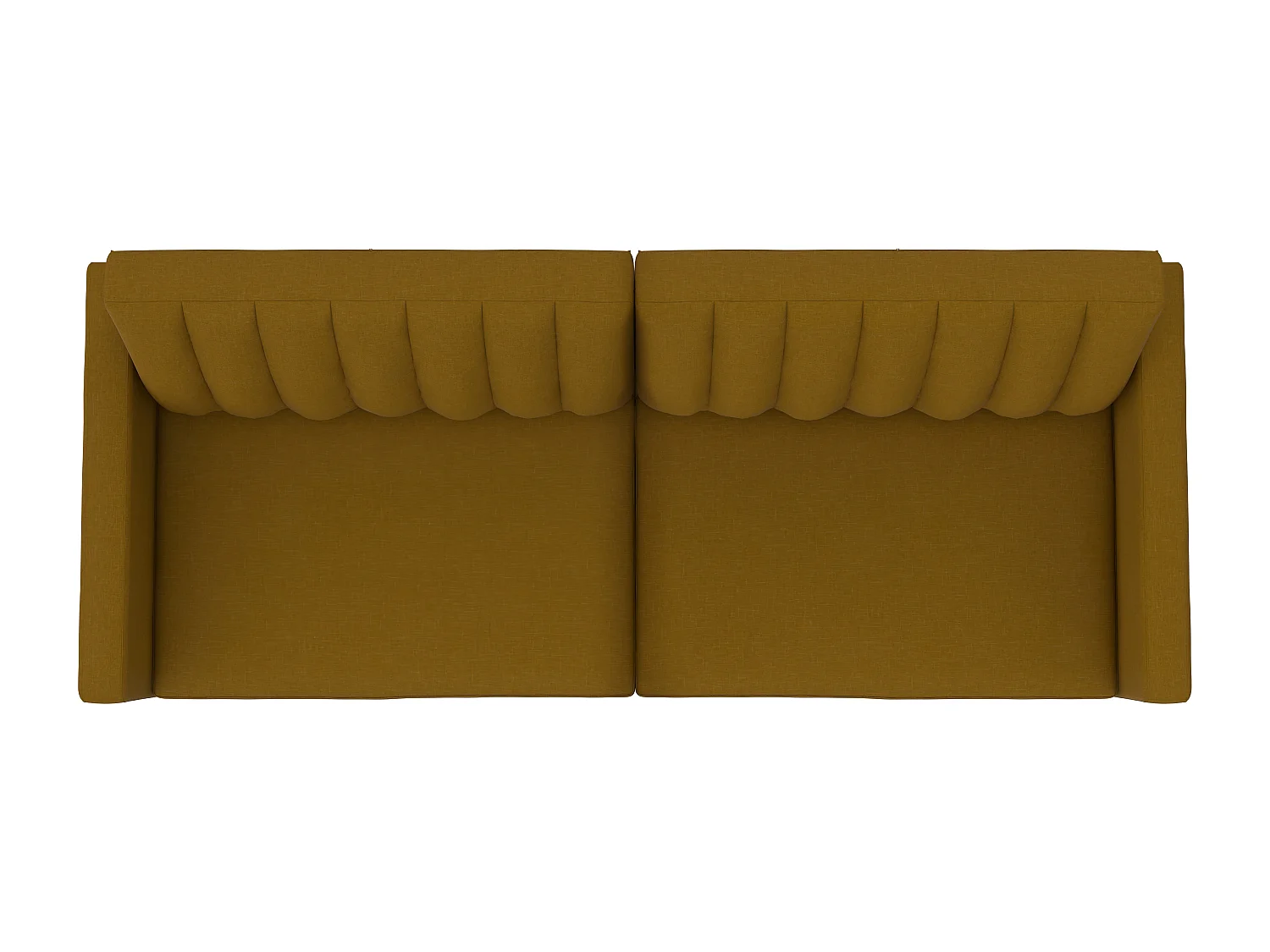 Celine | Canapé convertible 3 places en lin curry