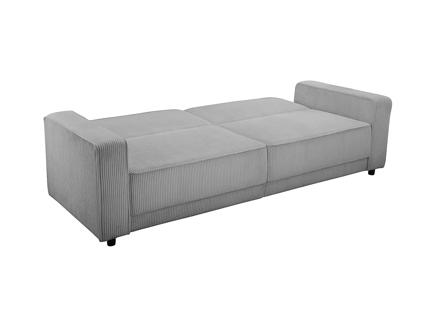 Allie | Sofabed 3 places en tissu gris Sofabed