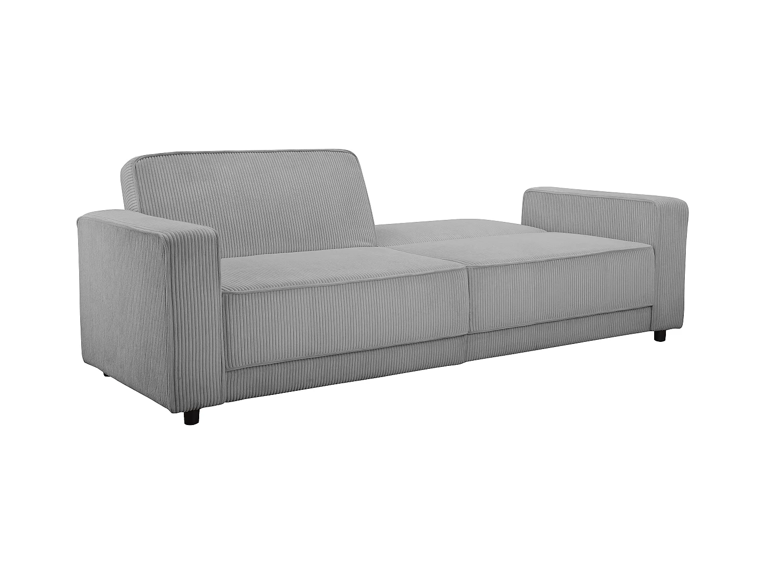 Allie | Sofabed 3 places en tissu gris Sofabed