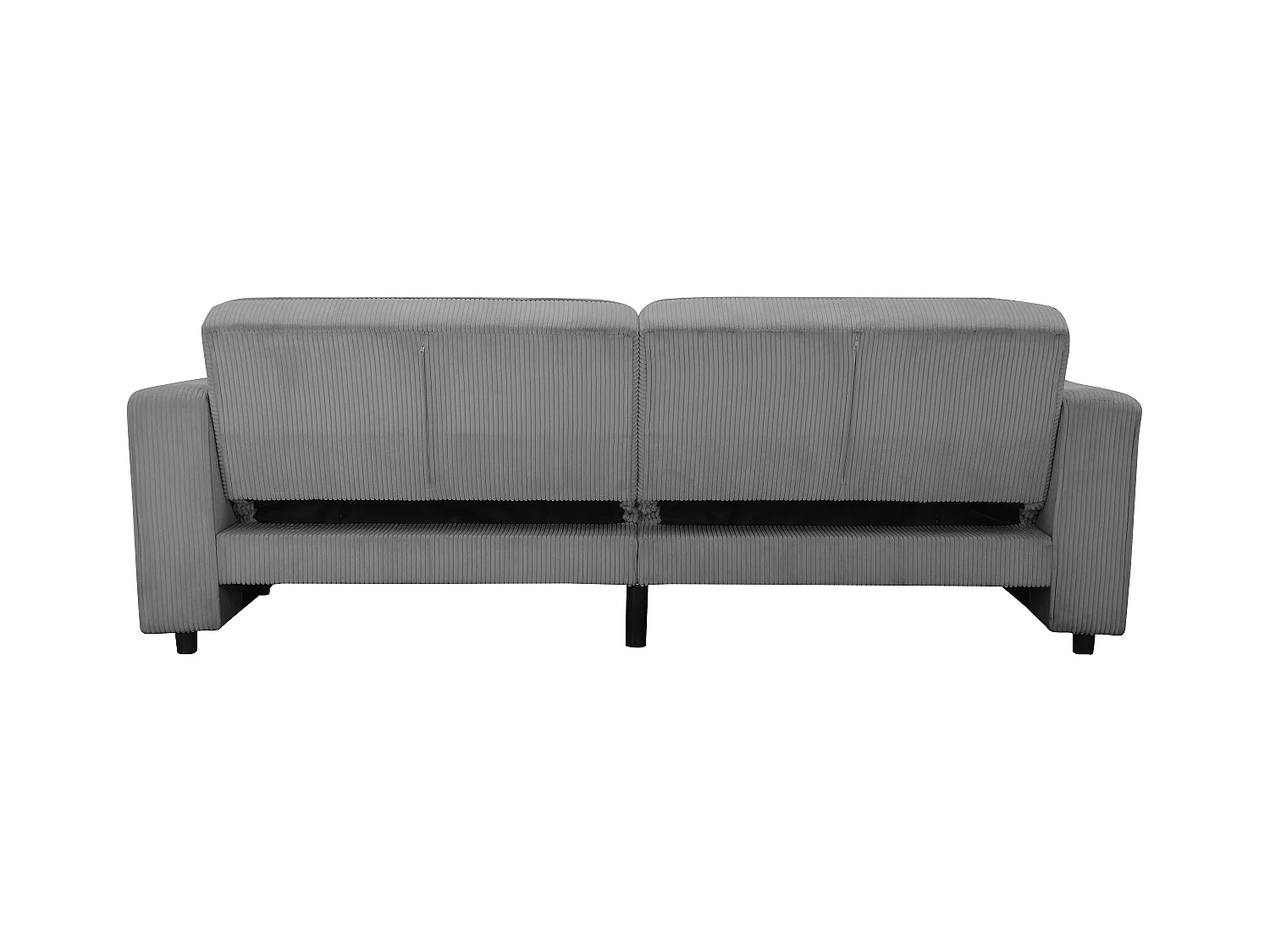 Allie | Sofabed 3 places en tissu gris Sofabed