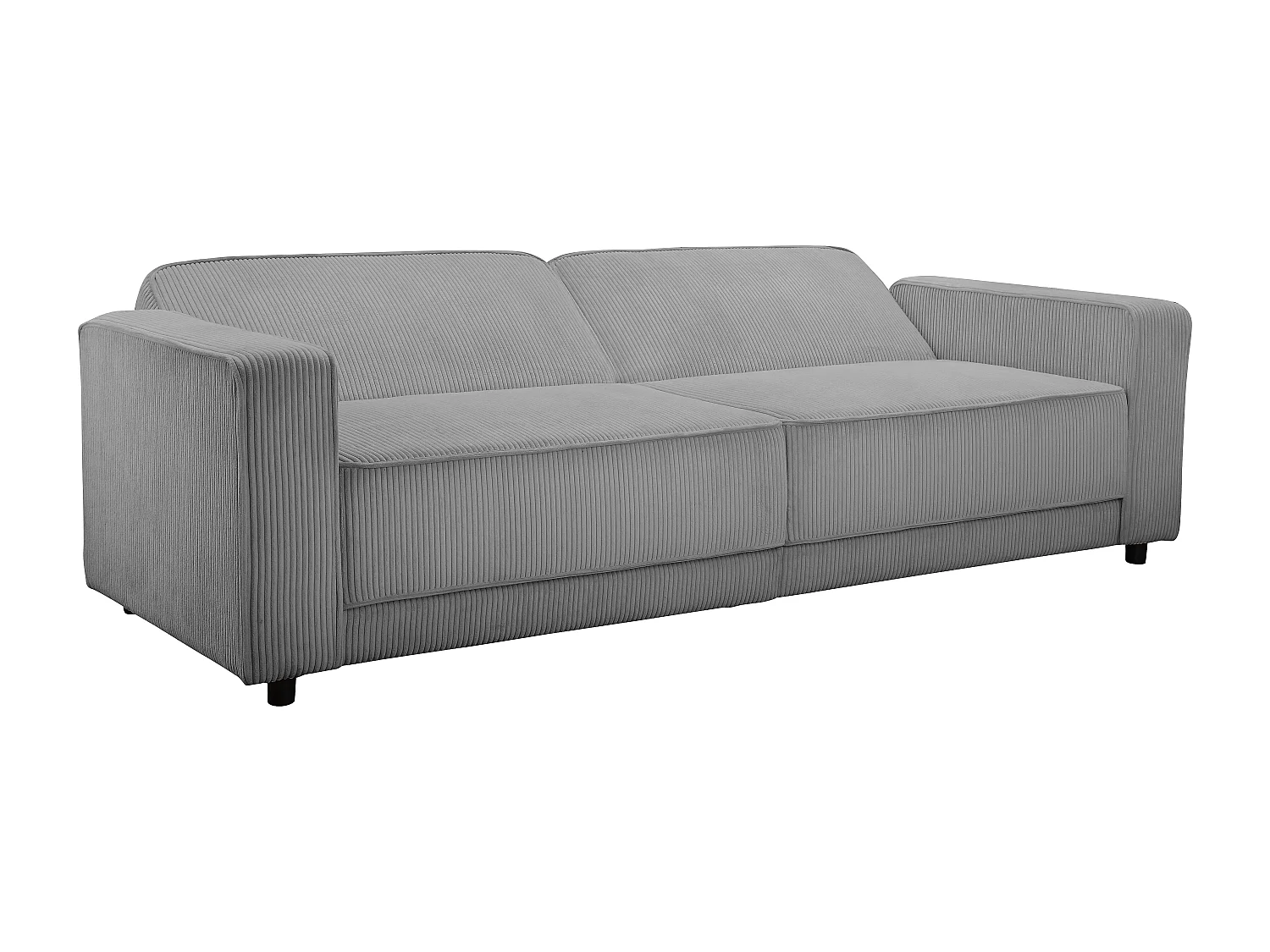 Allie | Sofabed 3 places en tissu gris Sofabed