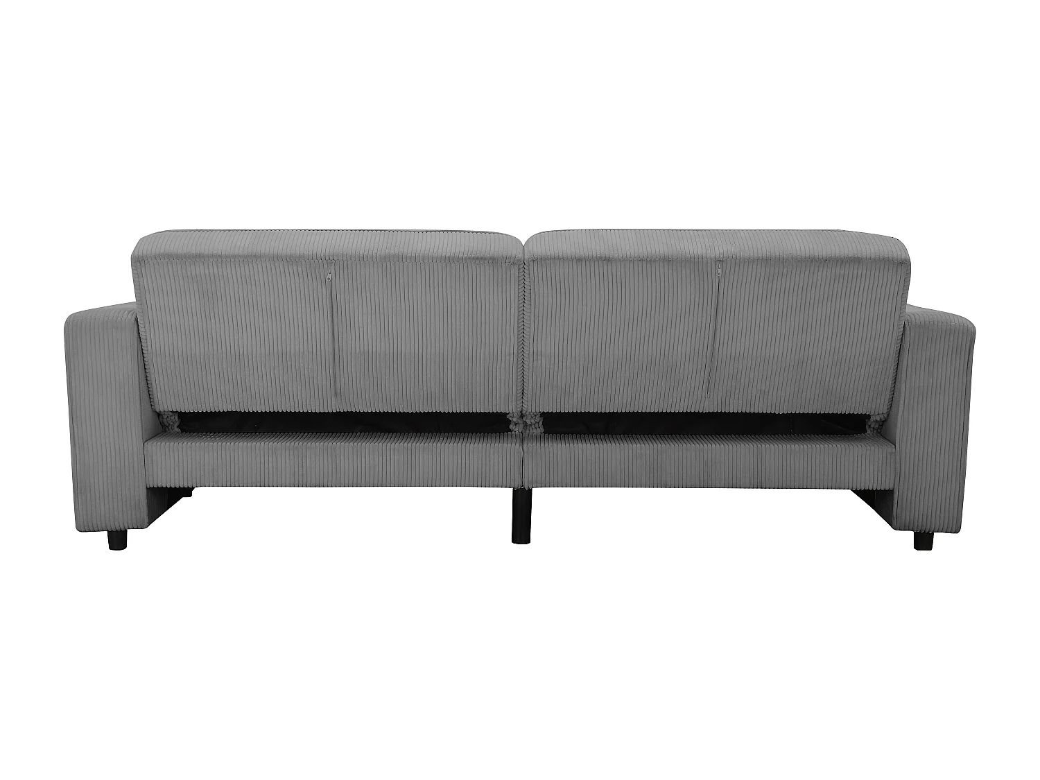 Allie | Sofabed 3 places en tissu gris Sofabed