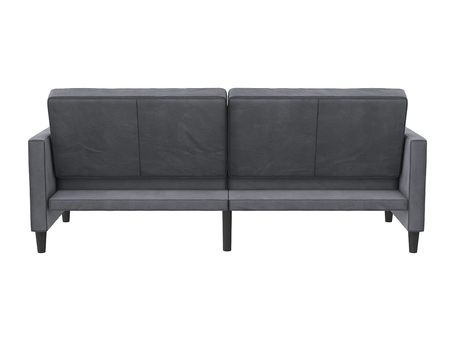 Presley | Canapé convertible 3 places en velours anthracite