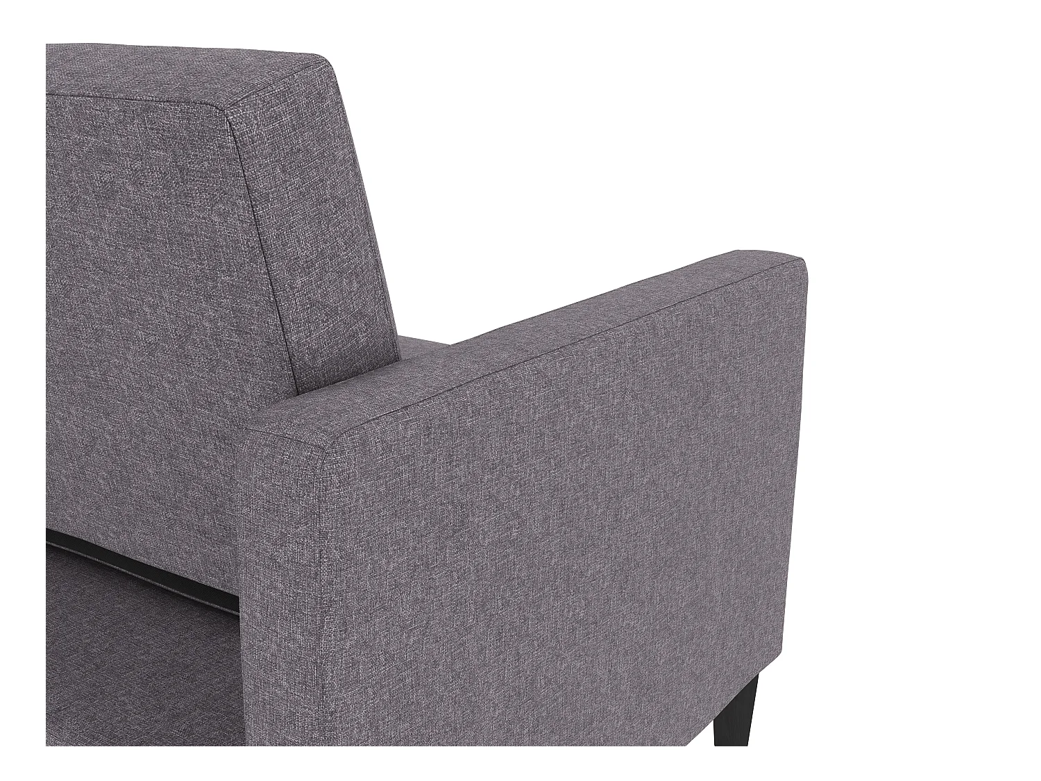 Celine | Canapé lit 3 places avec méridienne en lin gris