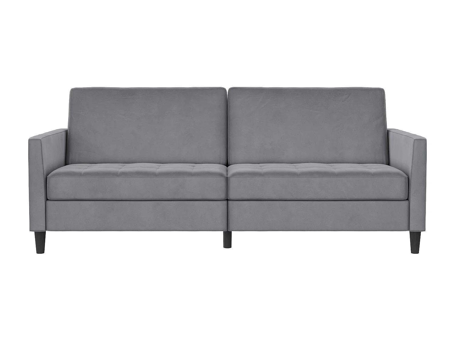 Presley | Canapé convertible 3 places en velours gris