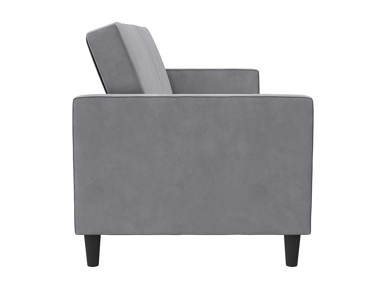 Presley | Canapé convertible 3 places en velours gris