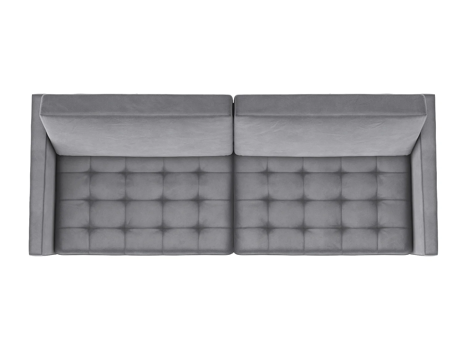 Presley | Canapé convertible 3 places en velours gris