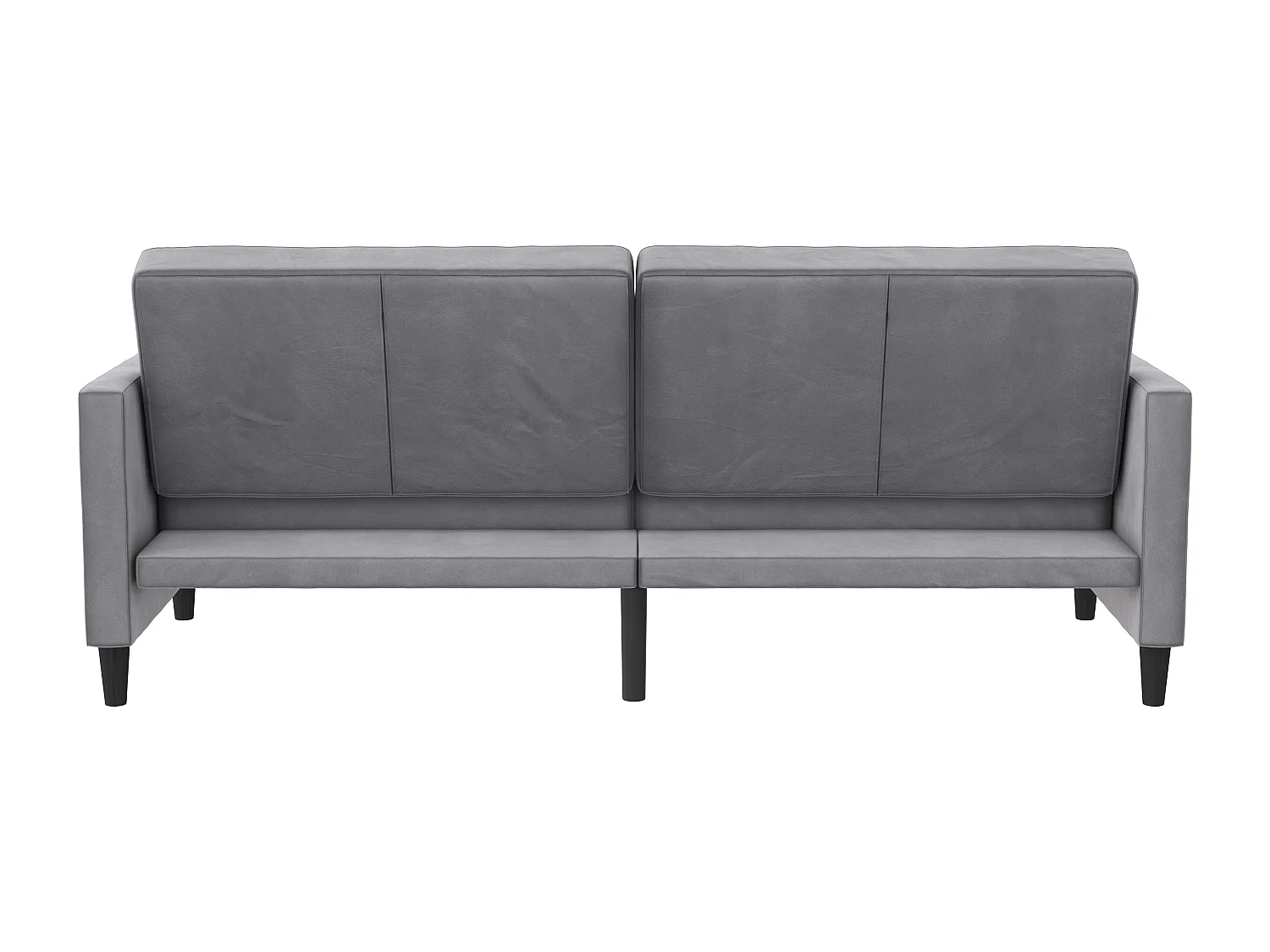 Presley | Canapé convertible 3 places en velours gris