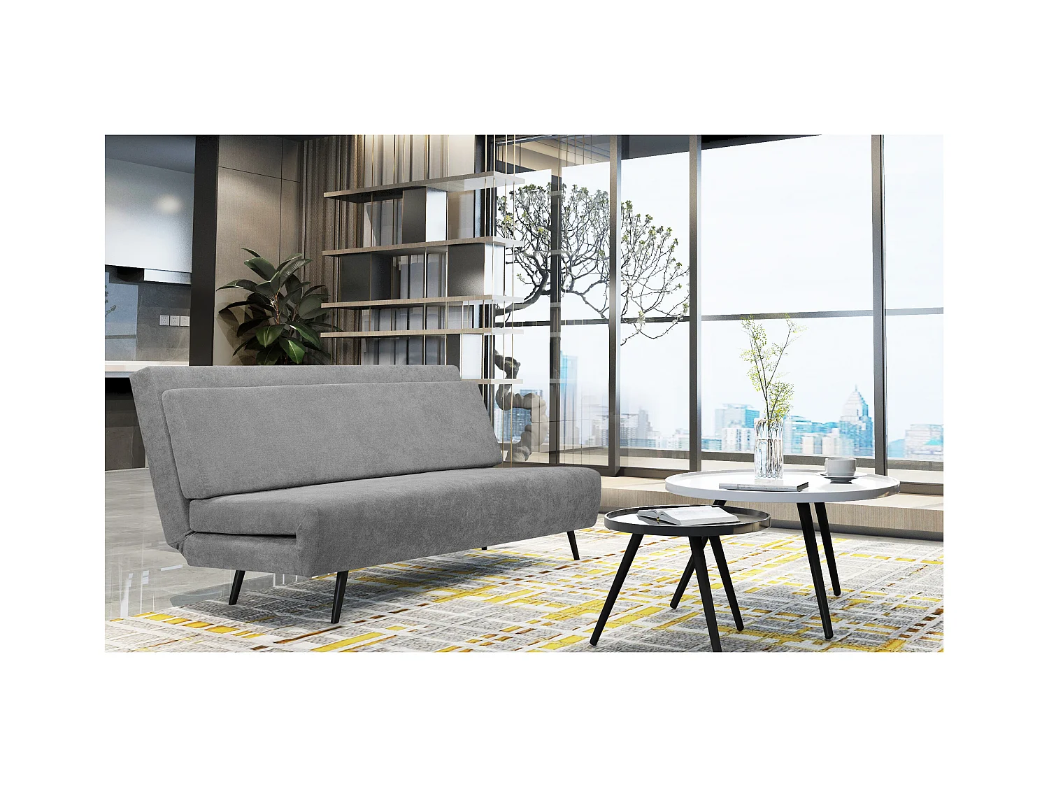 Mallory | Dagbed 140 cm in Antraciet