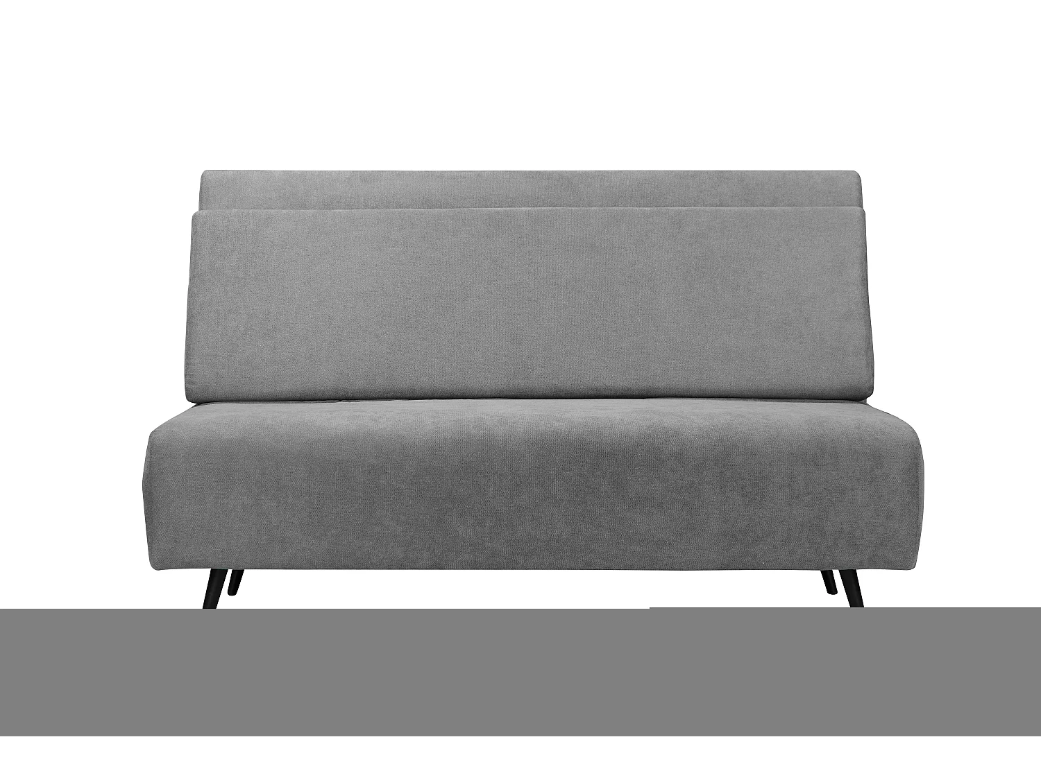 Mallory | Lit de jour 140 cm en Anthracite