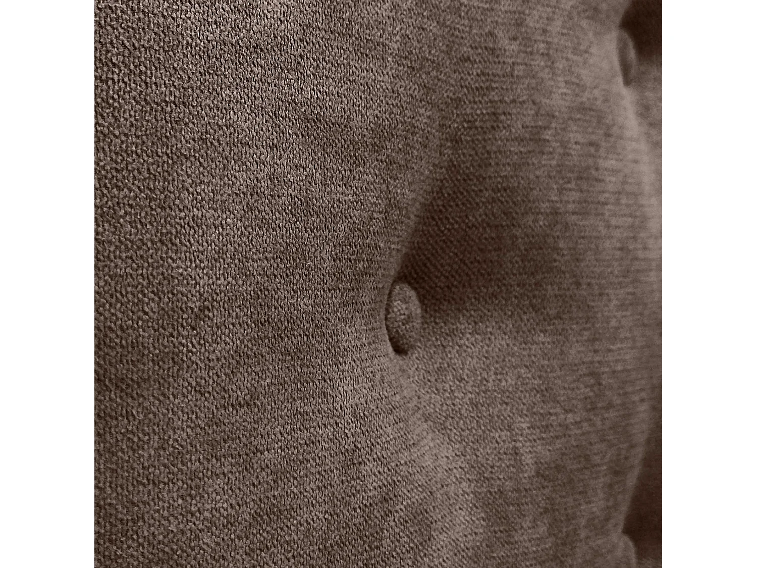 DHOME Tête de Lit en Tissu ACUALINE avec 3 Rangées Entrelacées de Boutons Tête de Lit Capitonnée de Luxe(Marrón, 210cm (2 pièces))