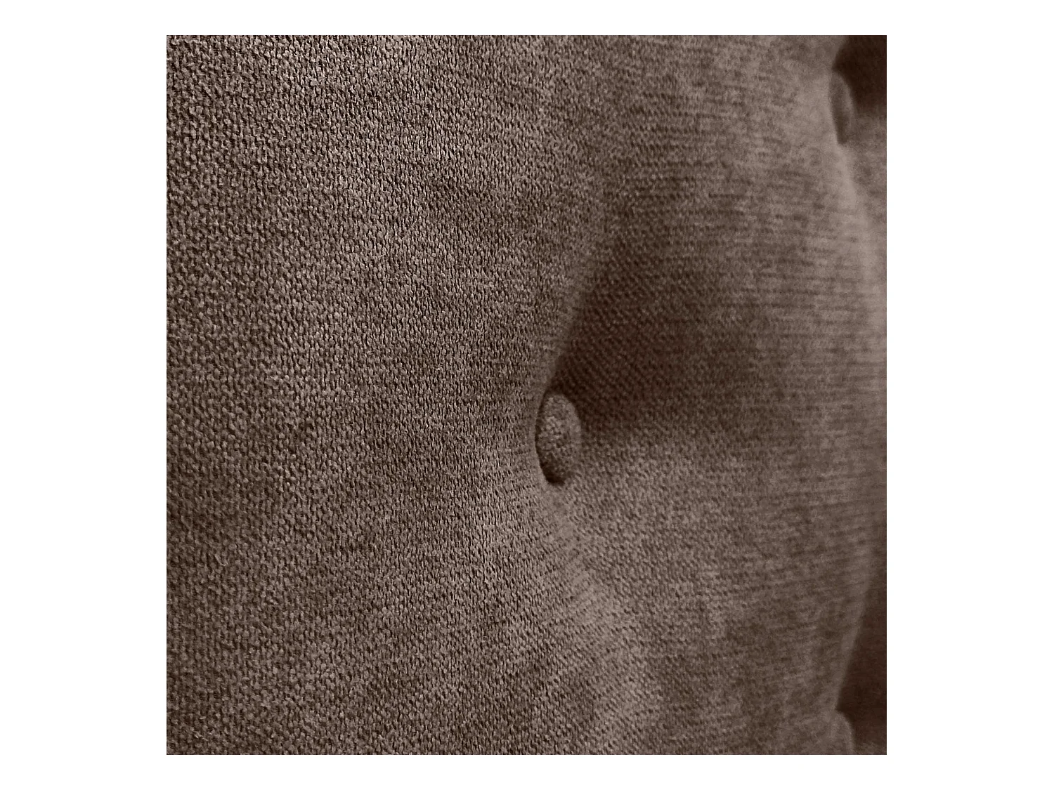 DHOME Tête de Lit en Tissu ACUALINE avec 3 Rangées Entrelacées de Boutons Tête de Lit Capitonnée de Luxe(Marrón, 220cm (2 pièces))