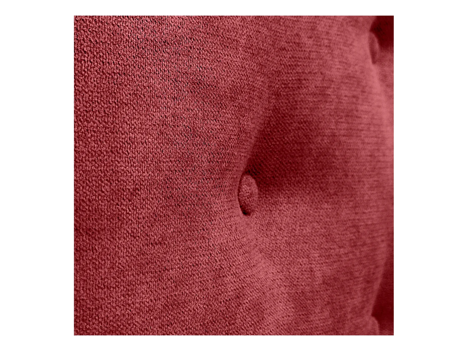 DHOME Tête de Lit en Tissu ACUALINE avec 3 Rangées Entrelacées de Boutons Tête de Lit Capitonnée de Luxe(Rouge, 160cm (2 pièces))