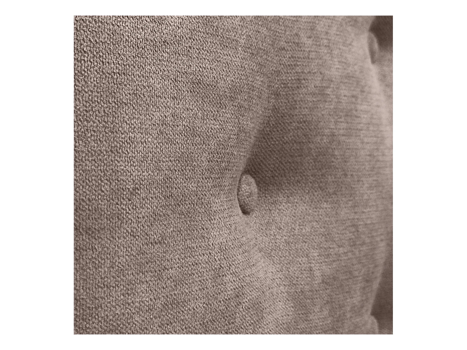 DHOME Tête de Lit en Tissu ACUALINE avec 3 Rangées Entrelacées de Boutons Tête de Lit Capitonnée de Luxe(Tierra, 220cm (2 pièces))