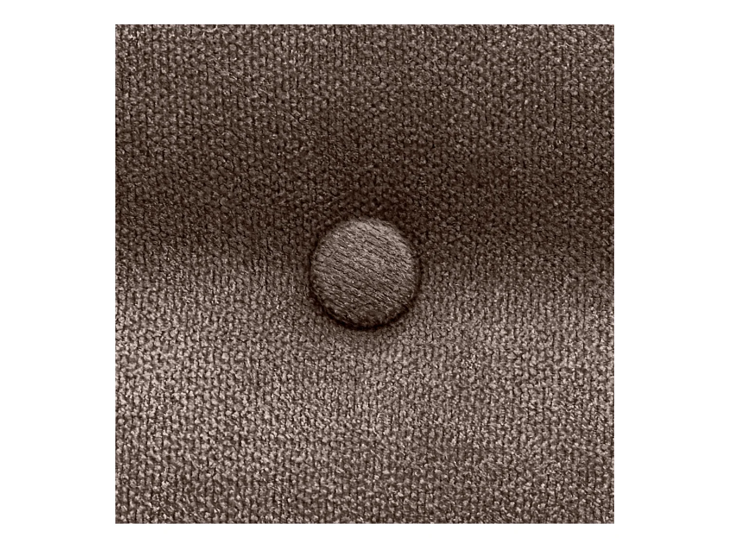 DHOME Tête de Lit en Tissu ACUALINE avec 3 Rangées Entrelacées de Boutons Tête de Lit Capitonnée de Luxe(Marrón, 190cm (2 pièces))