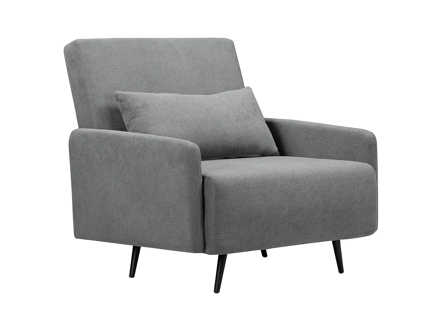 Mallory | Lit de jour avec accoudoirs en anthracite