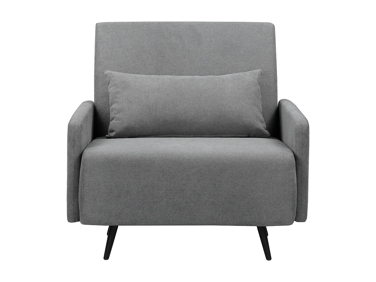 Mallory | Lit de jour avec accoudoirs en anthracite