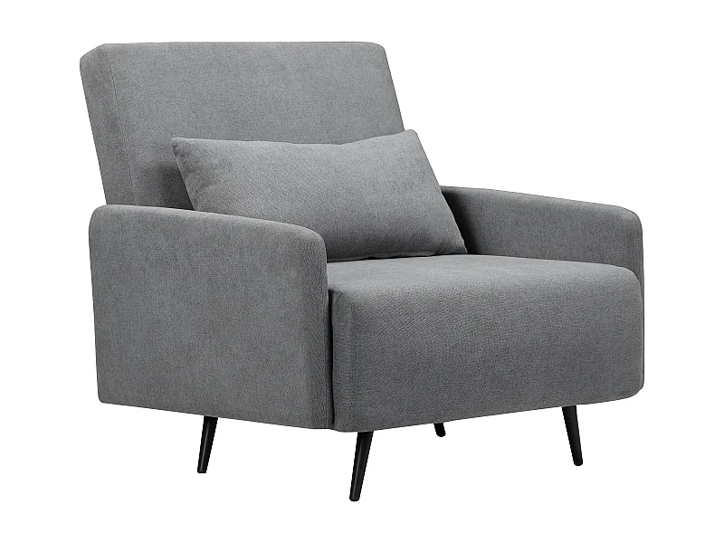 Mallory | Lit de jour avec accoudoirs en anthracite