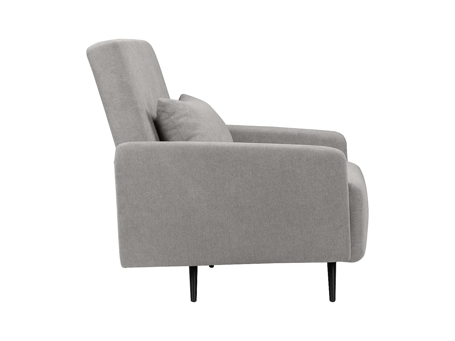 Mallory | Lit de jour avec accoudoirs en Gris