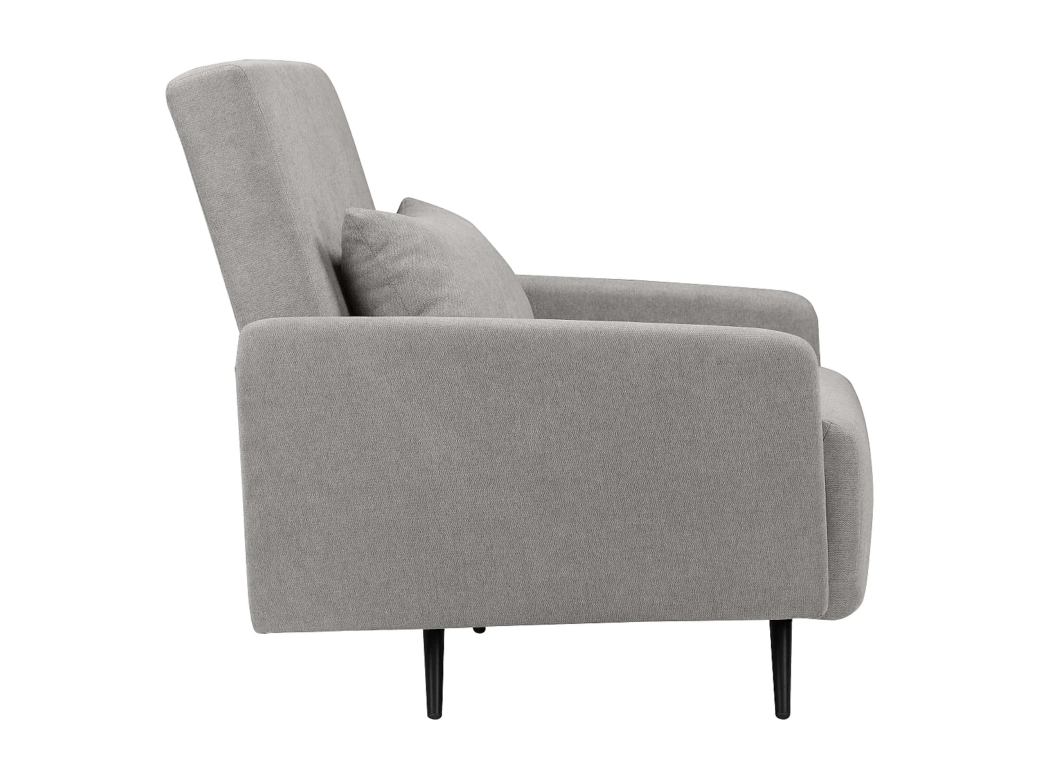 Mallory | Tagesbett mit Armlehnen in Hellgrau