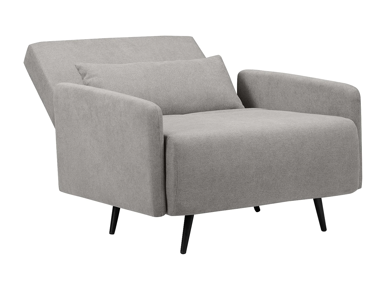 Mallory | Tagesbett mit Armlehnen in Hellgrau