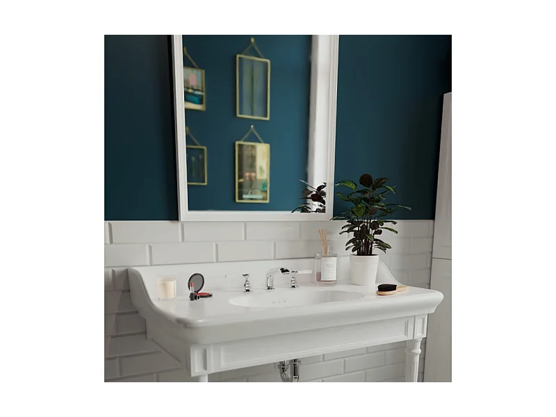 Miroir vertical salle de bain JACOB DELAFON Cléo 1889 Blanc Velours