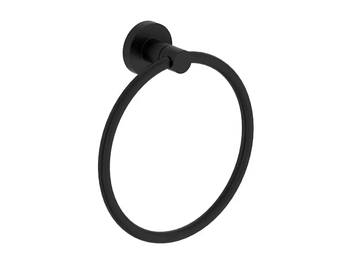 Anneau porte-serviettes JACOB DELAFON EO noir mat