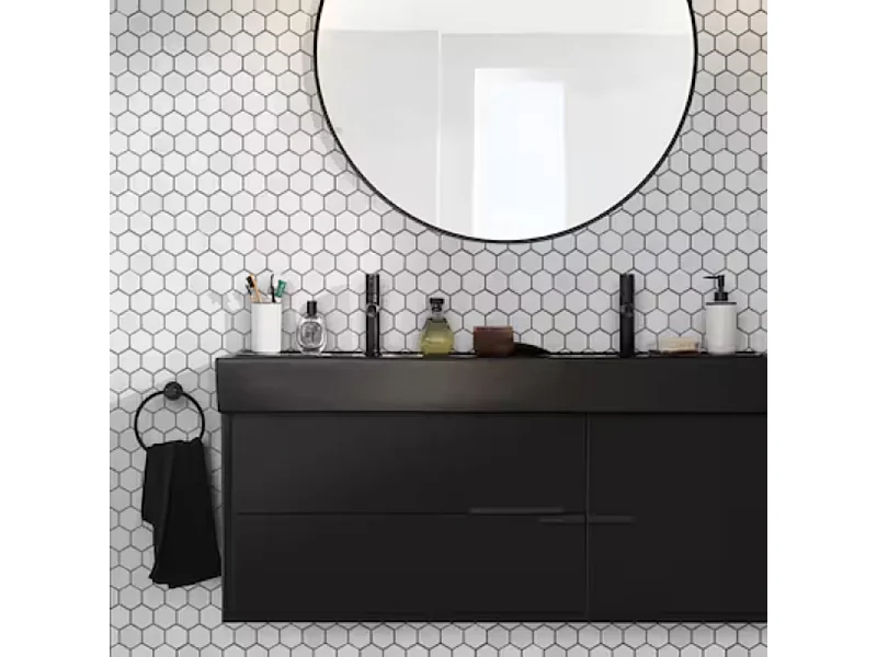 Anneau porte-serviettes JACOB DELAFON EO noir mat