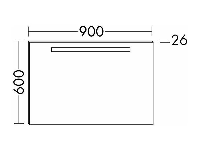 Meuble vasque 90 cm BURGBAD Olena chêne clair + miroir + colonne de salle de bain