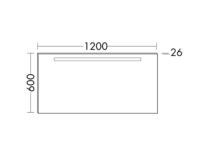 Meuble vasque 120 cm BURGBAD Olena en décalé blanc