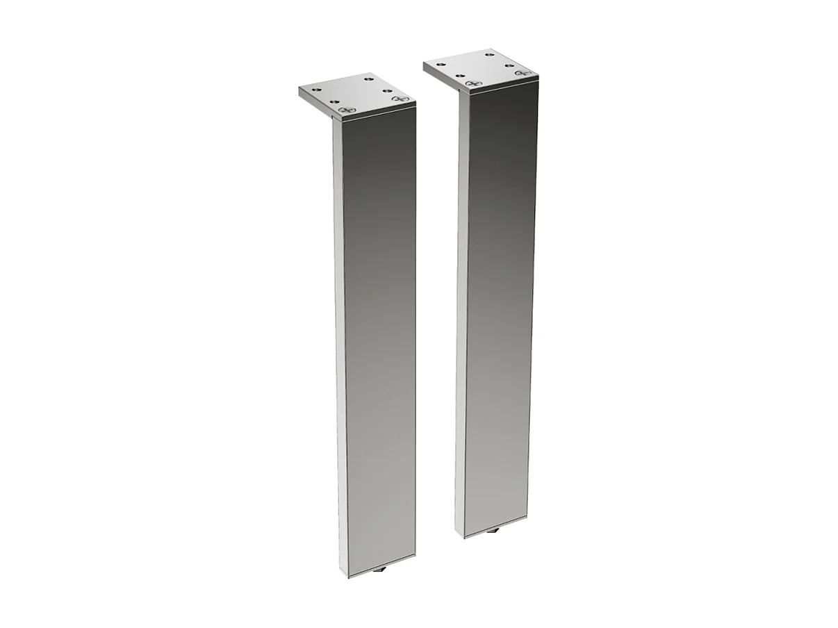 Meuble de salle de bain simple vasque 100 cm BURGBAD Joline blanc mat