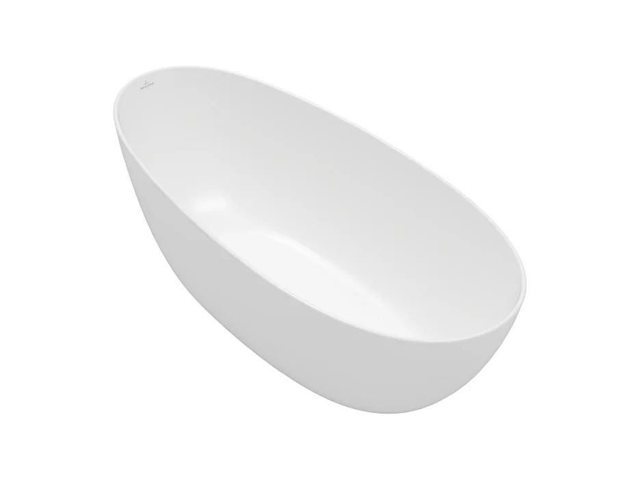 Baignoire ilot VILLEROY ET BOCH Antao quaryl blanc
