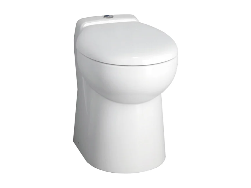 WC broyeur compact WATERMATIC W30SP avec abattant frein de chute