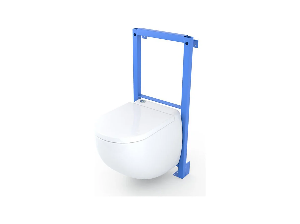 WC broyeur suspendu WATERMATIC W40SP Silence avec abattant