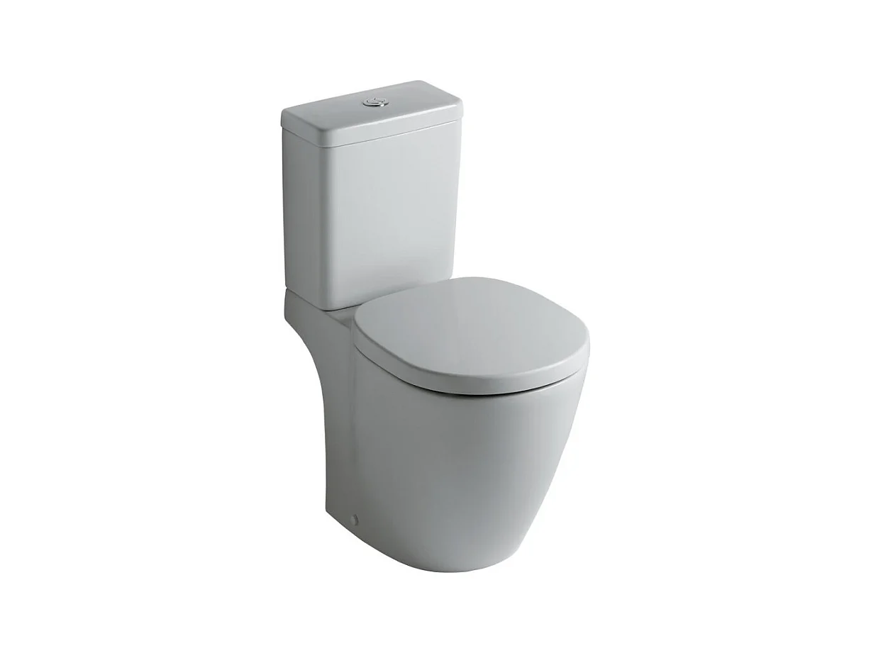 WC à poser IDEAL STANDARD Connect cube + abattant frein de chute